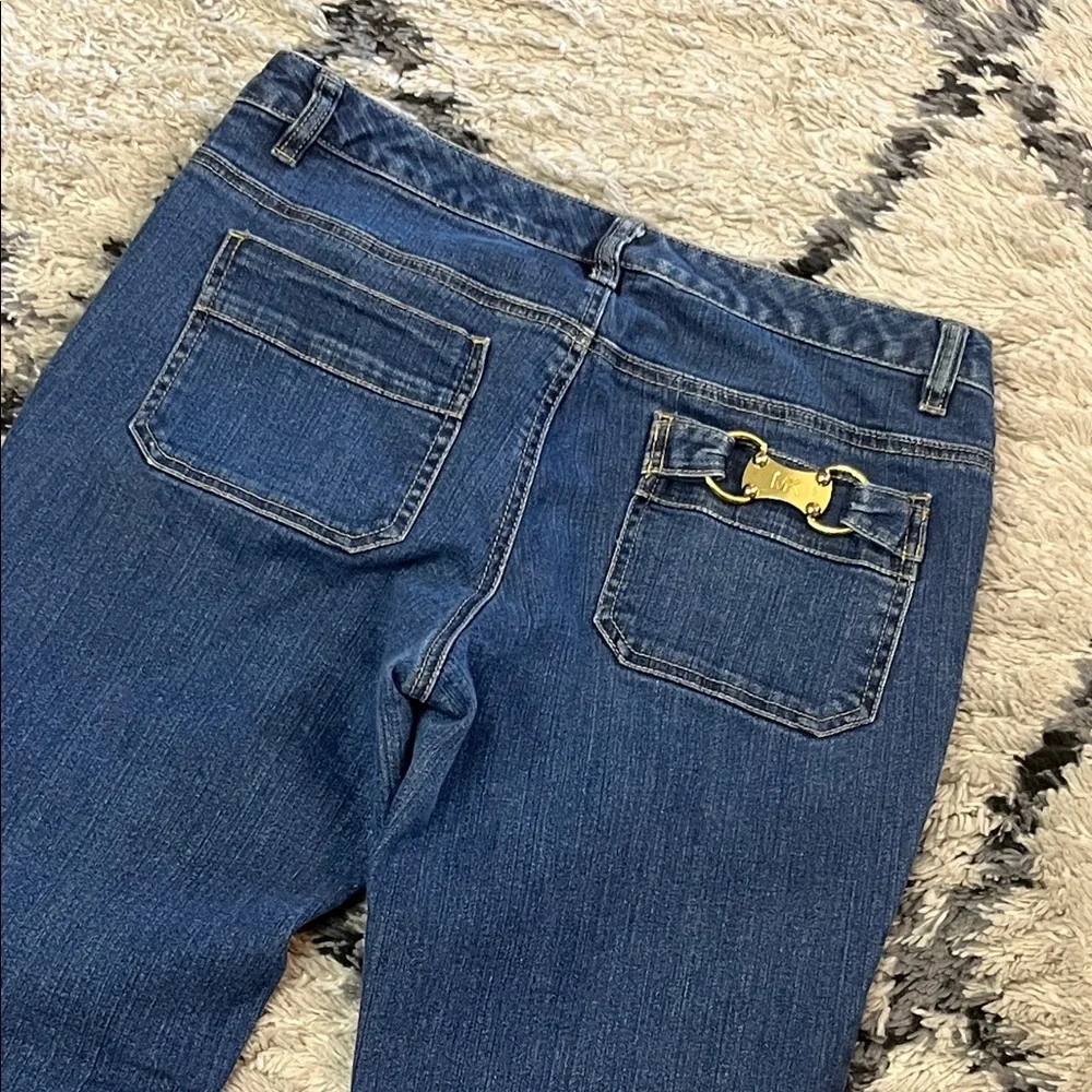 Michael Kors Blue Flare Jeans​